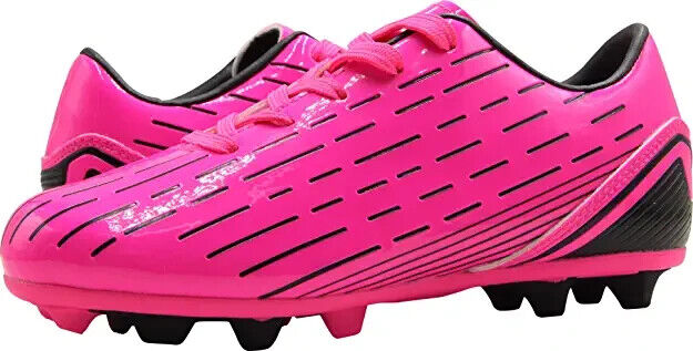 BomKinta Kid's FG Soccer Shoes Arch-Support Athletic Outdoor Soccer Cleats 2.5 (V1)
