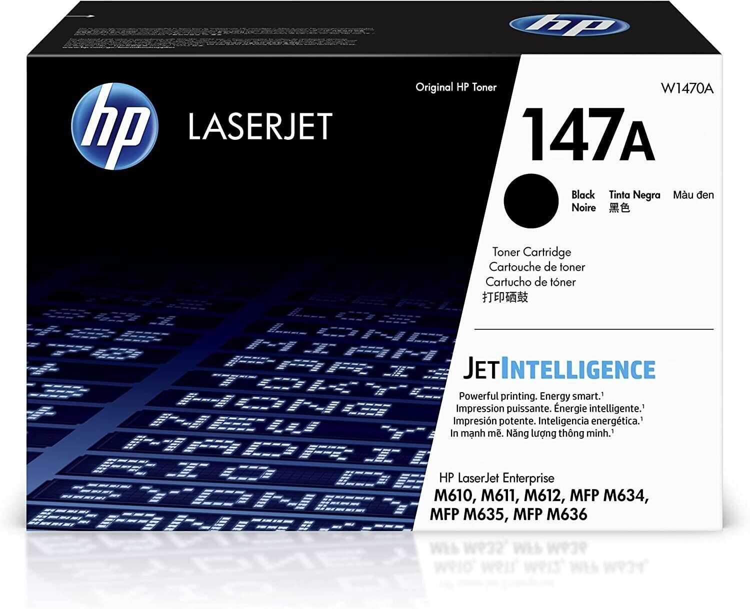 Open box for HP M610, M611, M612, MFP M634, MFP M635, MFP M636 HP 147A W1470A