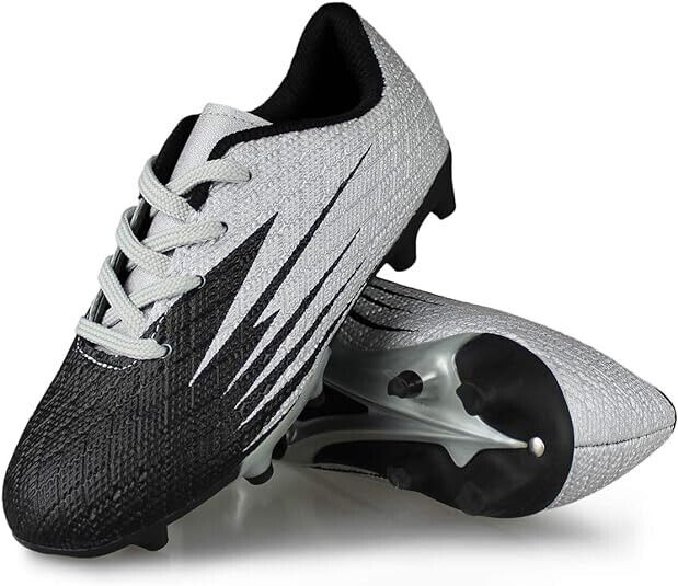 Hawkwell kids Athletic Outdoor firm ground turf Soccer Shoes little kid 12