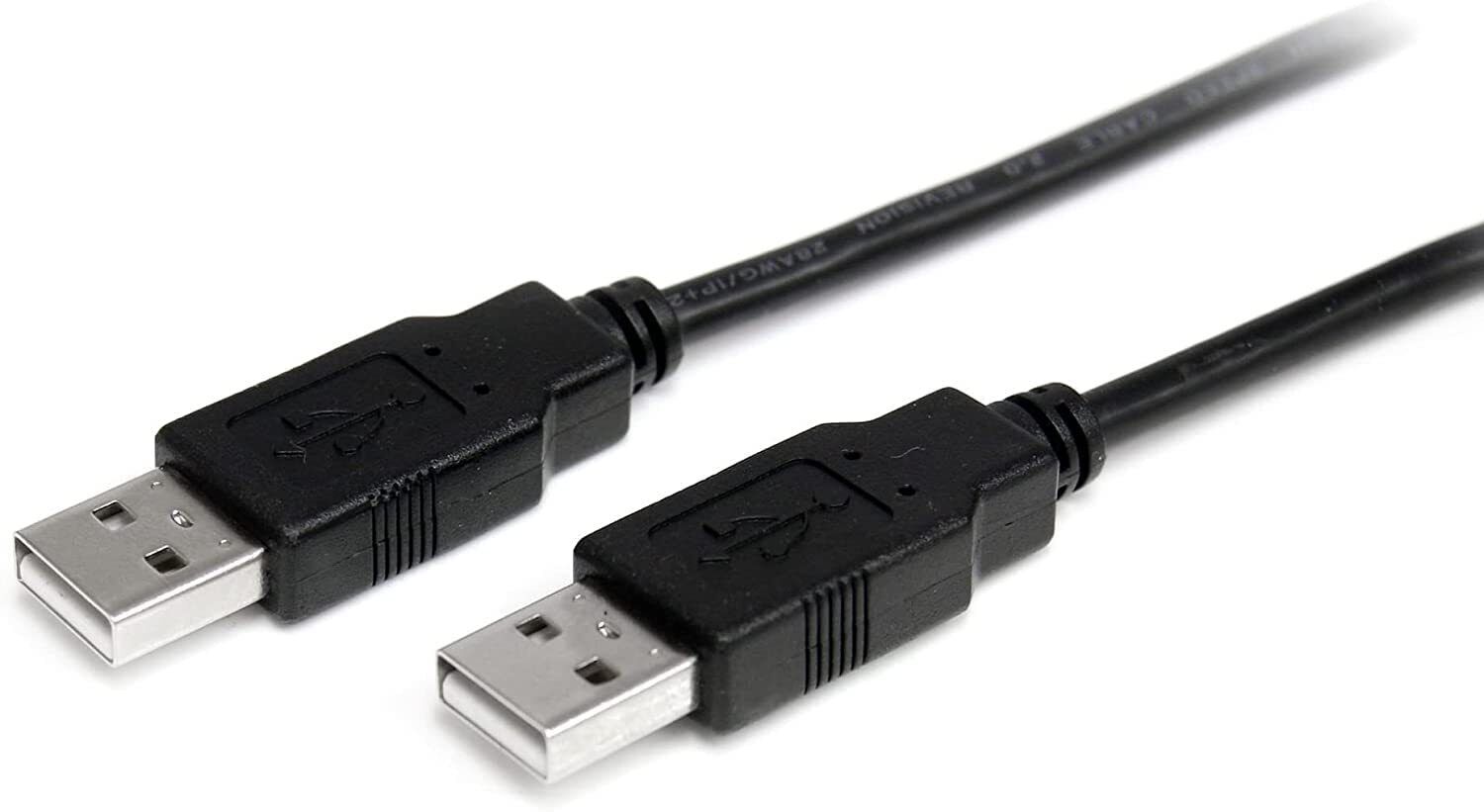 USB 2.0 A to A Cable - M/M - 6ft USB 2.0 aa Cable - USB a Male to a Male Cable