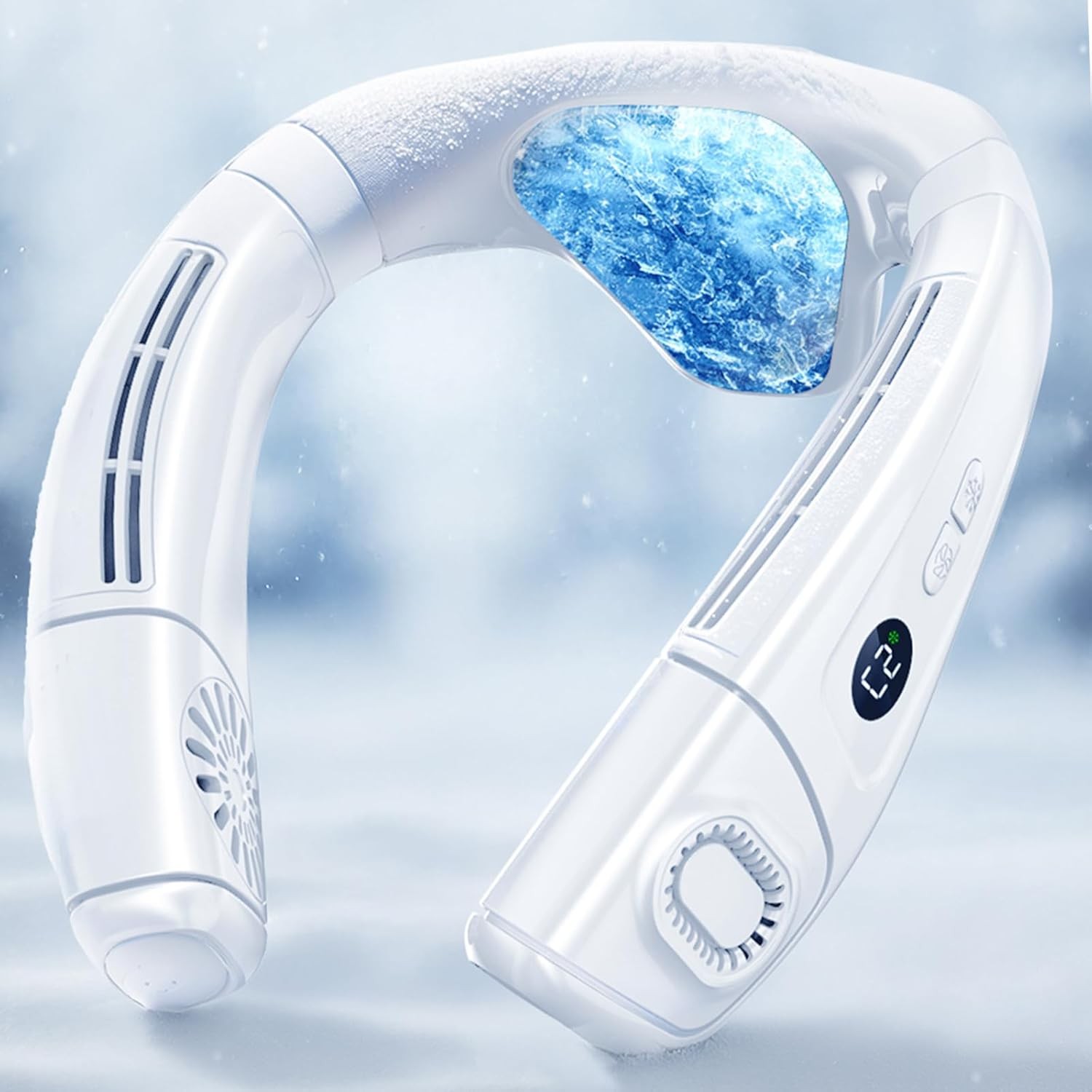 Neck Fan Portable Air Conditioners Personal Fans, Ergonomic Fan with Cooling